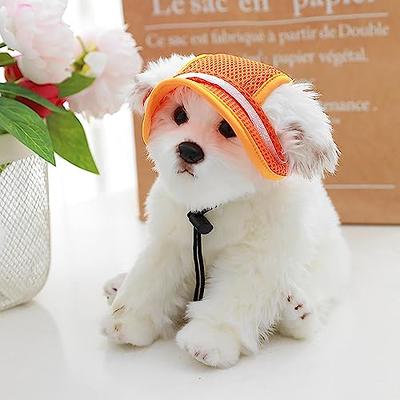 Keep Your Dog Cool & Protected In Style: Adjustable Sun Visor Hat