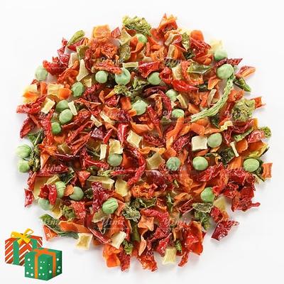 Yimi Dried Vegetable Soup Mix, Dehydrated Vegetables Blend, Freeze Dry  Veggie Flakes for Ramen Toppings Noodle Cooking Camping Emergency Supply,  100%