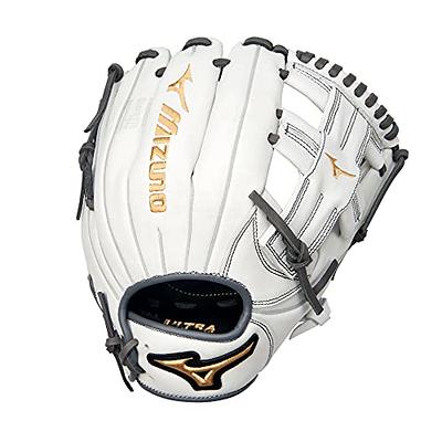 Mizuno GXF50FPW2 MVP Prime Fastpitch Softball First Base Mitt 13, 1st  Base, Right Hand Throw, WHITE-GREY