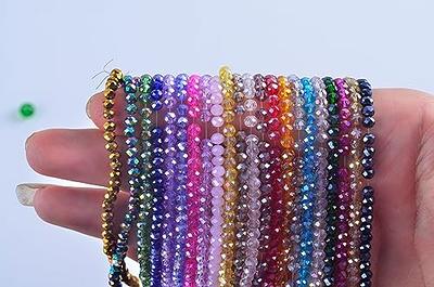  eswala Glass Beads Kit for Jewelry Making Bracelet