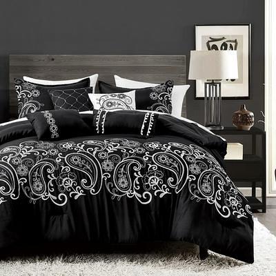 Yaser 7PC Queen Comforter Set - Elight Home JV22261Q - Yahoo Shopping