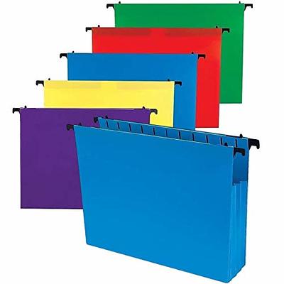 1intheoffice Blue Hanging File Folders Letter Size Adjule Tabs Cabinet Dividers 50 Pack Yahoo Ping