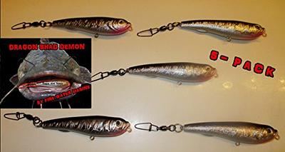 5 [Five] Dragon SHAD Demon in LINE Catfish/Striper DRAGGING Drift