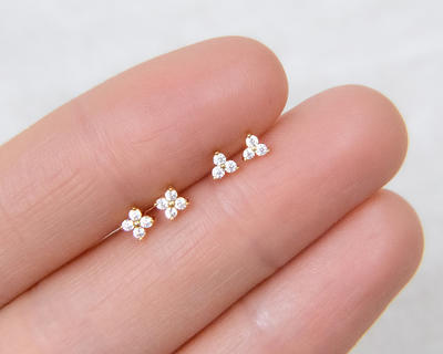 Silver Studs, Dainty Everyday Styles