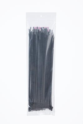 Uxcell 0.2-Inch 20-Inch Cable Ties Self-Locking Zip Ties Nylon Black 50  Pack 