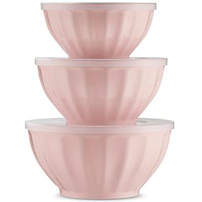 NUK 3 Piece Microwave-Safe Stacking Baby Bowls with Lids