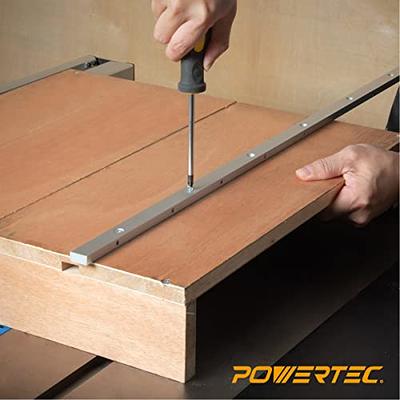 POWERTEC 71144-P2 30-Inch Miter Bar for any Standard 3/4 x 3/8 Miter Slot,  Crosscut Sled for Table Saw, Router Table, Band Saw, 2PK - Yahoo Shopping