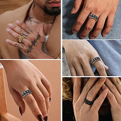 Thumb Ring / Mens Gift / Mens Ring / Inspirational Ring / Raw Jewelry/silver  Jewelry /inspiration Ring / Oxidized Ring/christmas Boyfriend - Etsy | Rings  for men, Inspirational ring, Silver rings