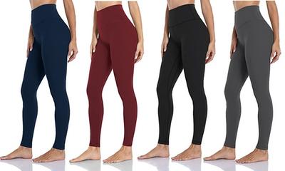  Sunzel Workout Leggings For Women, Squat Proof High Waisted  Yoga Pants 4 Way Stretch, Buttery Soft V Cross Waist