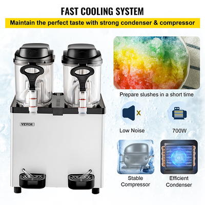 BENTISM Commercial Ice Cream Maker Soft Ice Cream Machine Single