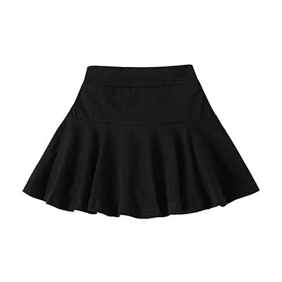 High Waisted Pleated Skirts for Women Skater Tennis Skirt with Shorts  Pockets Cute Mini A-Line Skirt (#1 Red,Medium) - Yahoo Shopping