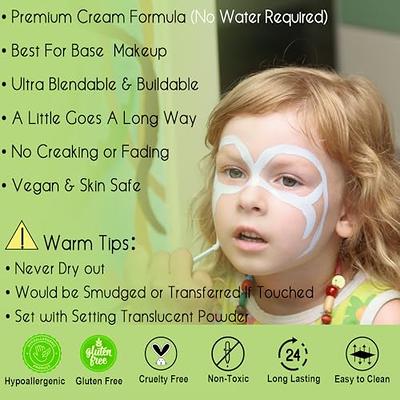 Face Paint Kit Oil 26 Colors Professional Face Painting Kit Non Toxic  Hypoallergenic Face Paint Makeup Palette for Halloween Cosplay. - Yahoo  Shopping