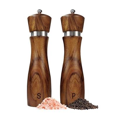 KUCHENPROFI 1.4 in. Dia. x 3.3 in. s/s Acrylic Vienna Salt and Pepper  Shaker Set K3042552800 - The Home Depot