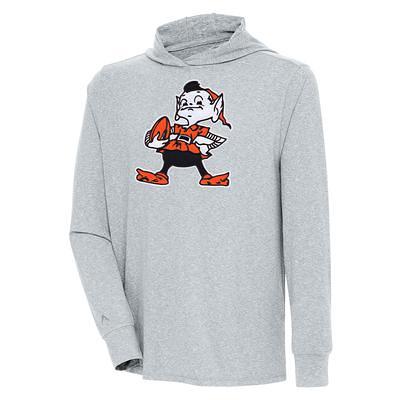 Refried Apparel Men's Heathered Gray Cleveland Browns Angle Long Sleeve T-Shirt - Heathered Gray