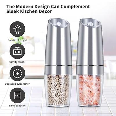 OXO Good Grips Sleek Adjustable Salt and Pepper Mill Set