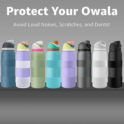 Jmoe USA Silicone Sleeve for Owala 40oz Tumbler | Fits Handle Tumbler Only | Anti-Slip Boot | Protects Against Dents & Scratches | Protector for