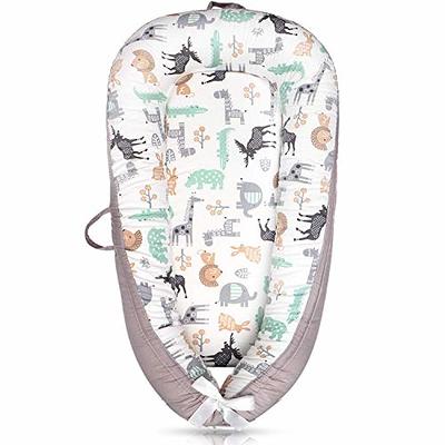 Hyhuudth Baby Lounger Cover Baby Nest Cover 100% Cotton Breathable