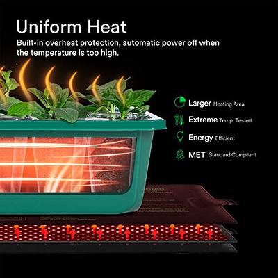 Seedfactor Waterproof Seedling Heat Mat Seed Starter Pad