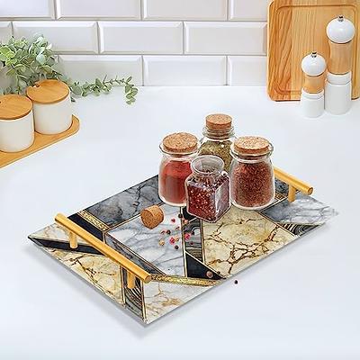 Bathroom Tray Marble Tray For Bathroom Counter Decor - Temu