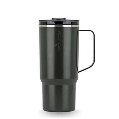 40 oz Tumbler with Handle and Straw Lid, 100% Leak-proof Travel Coffee Mug,  Stainless Steel Insulated Cup For Beverages, Keeps Cold for 34Hrs or Hot