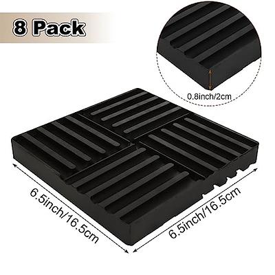 ACXFOND 8 Pack Anti Vibration Pads 6.5''X6.5''X0.8 Rubber Anti-Vibration Mat  Black Anti-Vibration Isolation Pads for HVAC, Washers, Compressors,  Treadmills, Air Conditioner - Yahoo Shopping