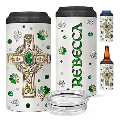 Personalized Irish Shamrock Tumbler