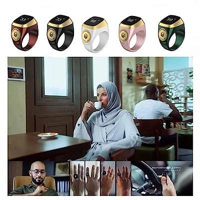 Intelligent Ring Tasbih Counter Prayer Smart Rings Unisex Multi-Language  Rings Finger Counter Gifts 5 Prayer