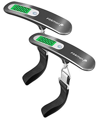 pack all 110 Lbs Luggage Scale, Digital Handheld Baggage Scale, Travel  Suitcase Weight Scale with LCD Display, Battery Included, Navy - Yahoo  Shopping