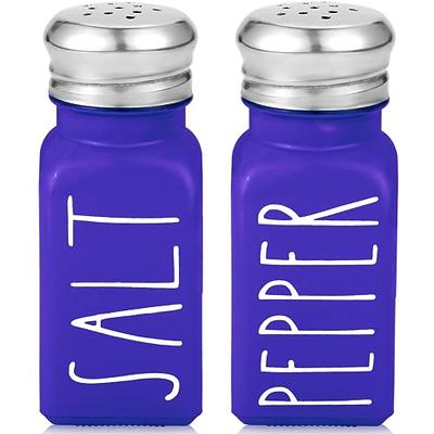 Salt and Pepper Shakers - Modern Kitchen Stainless Steel Salt and Pepper  Shakers