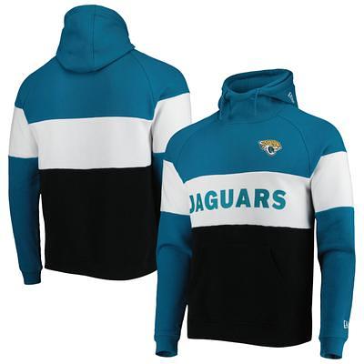 Women's Antigua Teal Jacksonville Jaguars Victory Chenille Pullover Sweatshirt Size: Medium