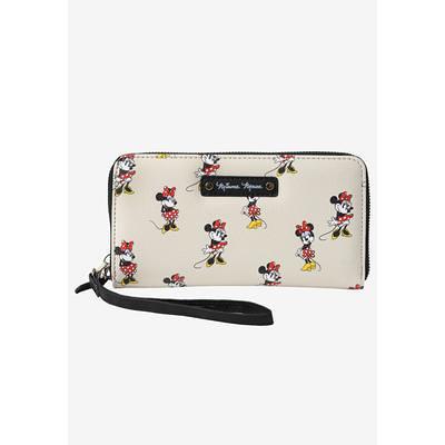 Sleeping Beauty Fairy Godmothers Floral Zip-Around Wallet