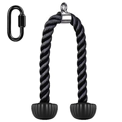 SPART Ergonomic Double D Handle with Anti-Slip Natural Rubber Grip,Heavy  Duty Nylon Row Handle V Shaped Handle with Carabiner for Gym, Strength  Workout, Body and Muscle Building - Yahoo Shopping