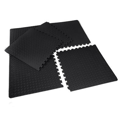 BalanceFrom Fitness 48 Sq Ft Interlocking EVA Foam Exercise Mat Tiles,  Gray, 1 Piece - Foods Co.