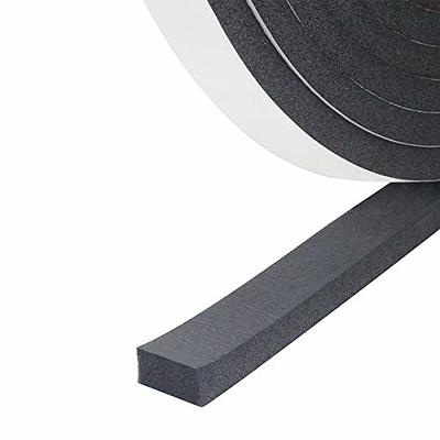 Self Adhesive Foam Tape Weatherstrip 1/4In x 1/8In x 66Ft High Density Foam  Insulation Strips Foam Seal Weather Stripping with Strong Adhesive for Door  and Window Sound Isolation Soundproofing - Yahoo Shopping