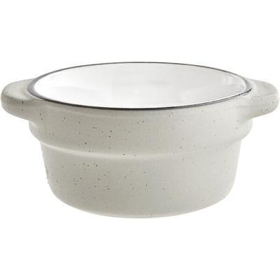 Acopa 4 oz. Square Bright White Porcelain Sauce Cup - 12/Pack