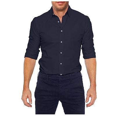 Athletic Fit Button Down Shirts that Zip