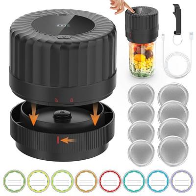 Electric Mason Jar Vacuum Sealer Kit Food Vacuum Saver For - Temu