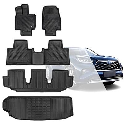 Vanseno Car Floor Mats & Cargo Liners Car Trunk Mats Set Compatible for  Toyota Rav4 2023 2022 2021 2020 2019 Rubber Mat All-Weather Protection.(No