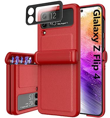 ELEHOLD Case for Samsung Galaxy Z Flip 5 Skin-Friendly Cover, with  Handstrap Slim Lightweight Shockproof Non-Slip Case for Samsung Galaxy Z  Flip5,Pink 