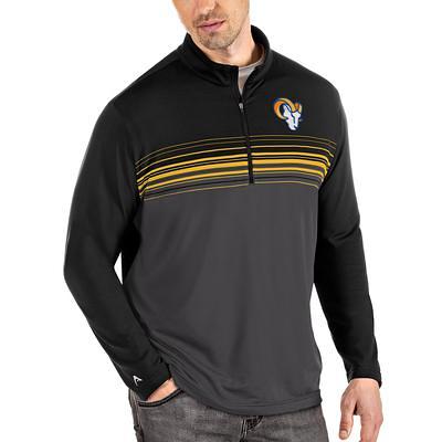 Antigua Apparel / Men's Indianapolis Colts Fortune Quarter-Zip Oatmeal  Pullover