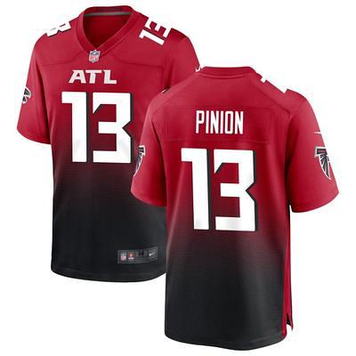 Atlanta Falcons Nike Road Game Jersey - White - Custom - Mens