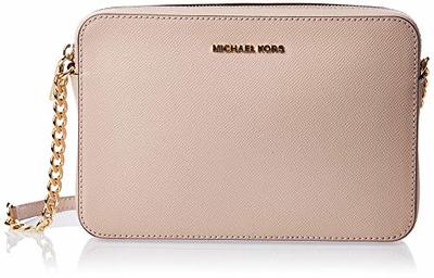 MICHAEL Michael Kors Phone Leather Cross Body Bag, Soft Pink