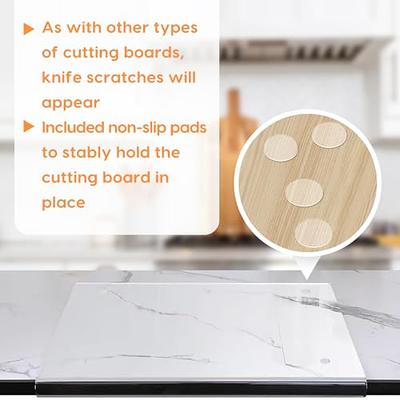 Acrylic Cutting Board with Counter Lip, 24 x 18 Inch Non Slip Clear Cutting  Board for Countertop, Upgraded Thicker Acrylic Transparent Cutting Board  for Countertop Protector, Kitchen Gadget Gifts - Yahoo Shopping