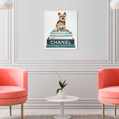 chanel big pictures for bedroom wall decor pink white black and gray