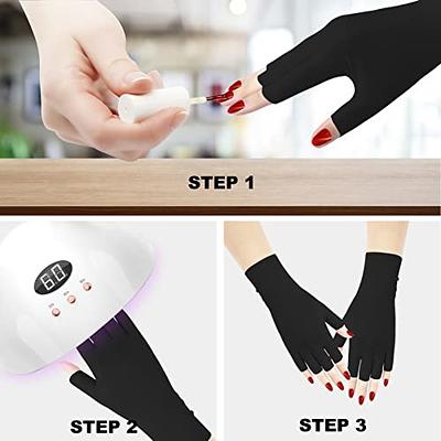 Nail Art Glove UV Protection Glove Anti UV Radiation Protection