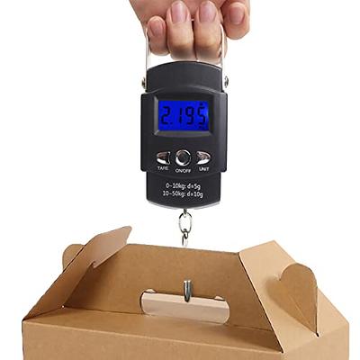 Fishing Scale,Max 110lb/50kg Luggage Scale Backlit LCD Screen Portable  Electronic Balance Digital Fish Hook Hanging Scale with Measuring Tape Ruler.  - Yahoo Shopping