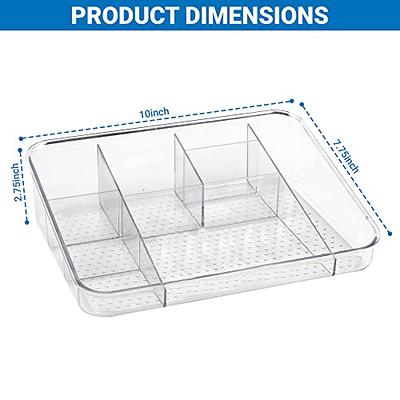 ARCOBIS Acrylic Desk Organizer with 1 Drawers, Clear Office