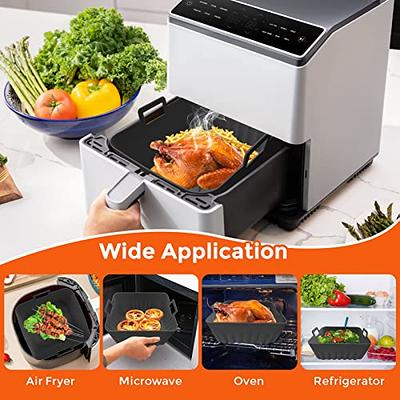 Silicone Air Fryer Liners, With Oil Brush, Air Fryer Silicone Liners Pot  For 3 To 5 Qt, Food Safe Non Stick Air Fryers Basket Oven Accessories, Air  Fryer Silicone Basket Bowl, Kitchen