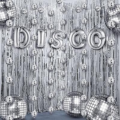 6 PCS Disco Ball Balloons Silver Disco Mylar Foil Balloons 22 Inch Huge 4D  Round Metallic Sphere Disco Party Balloons for 70s 80s 90s Party  Decorations Birthday Bachelorette Party Graduation - Yahoo Shopping