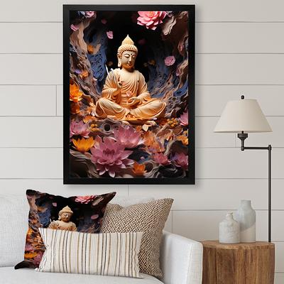 Buddha Wall Art, Buddha Canvas Painting